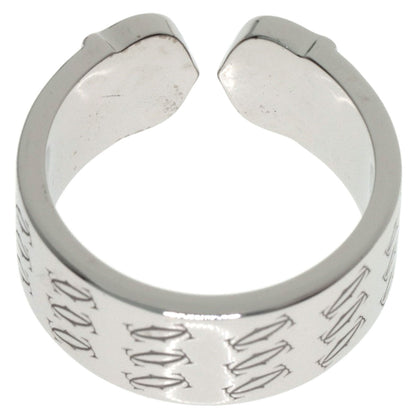 CARTIER C2 Ring, 2000 Christmas Limited Edition #50 Ring K18 White Gold Ladies [Used]