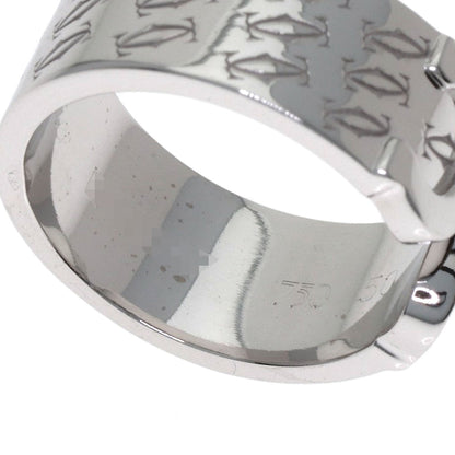 CARTIER C2 Ring, 2000 Christmas Limited Edition #50 Ring K18 White Gold Ladies [Used]