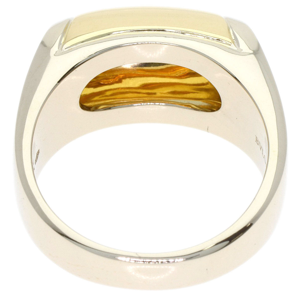 BVLGARI Tromket Ring K18 Yellow Gold K18 White GoldLadies [Used]