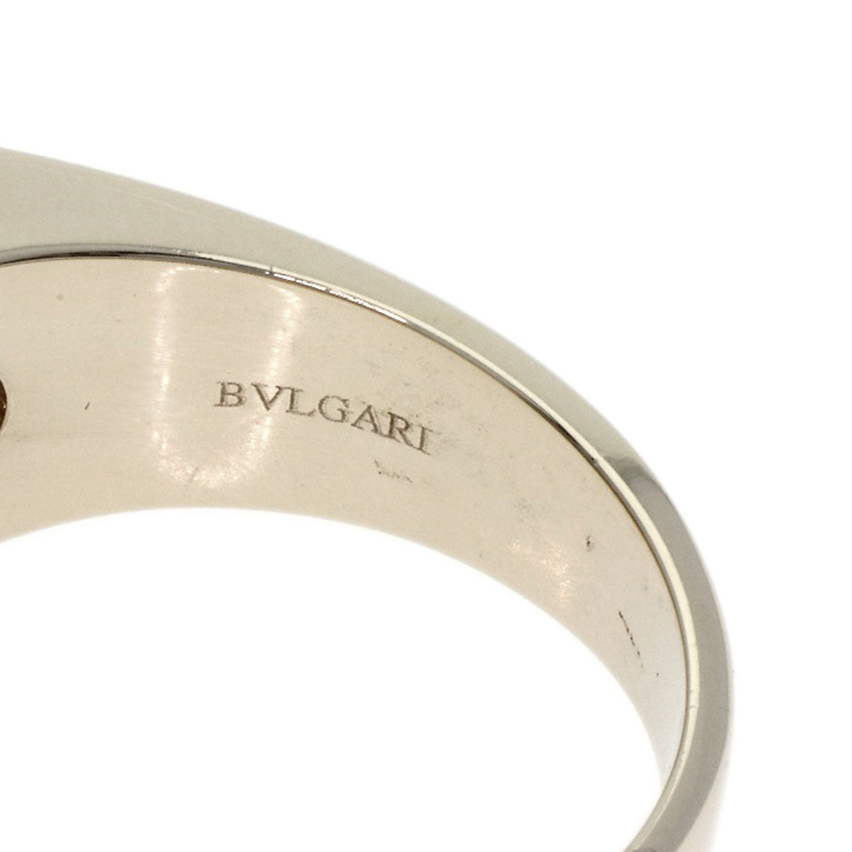 BVLGARI Tromket Ring K18 Yellow Gold K18 White GoldLadies [Used]