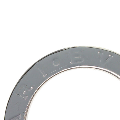 BVLGARI BVLGARI BVLGARI Logo Circle Necklace K18 White Gold Ladies [Used]