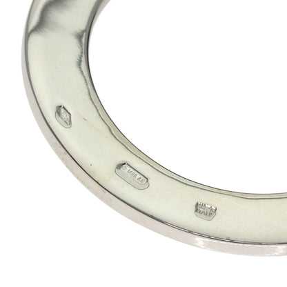 BVLGARI BVLGARI BVLGARI Logo Circle Necklace K18 White Gold Ladies [Used]