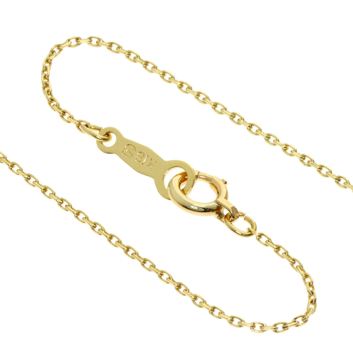 MIKIMOTO Pearl Pearl Diamond Necklace K18 Yellow Gold Ladies [Used]