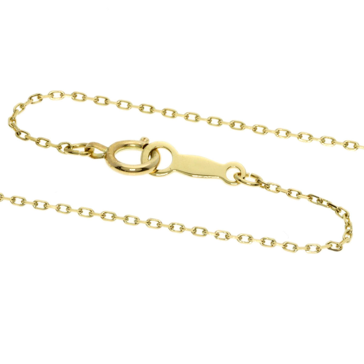 MIKIMOTO Pearl Pearl Diamond Necklace K18 Yellow Gold Ladies [Used]