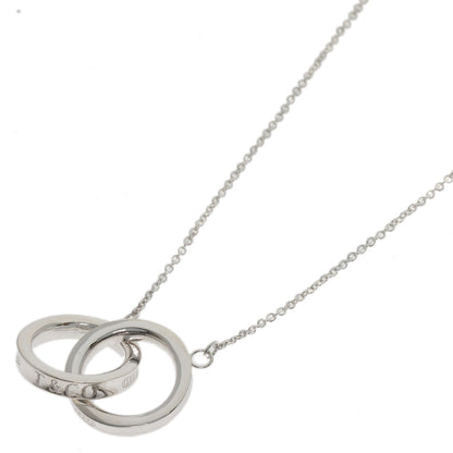 TIFFANY&Co. Interlocking Necklace Silver Ladies [Used]