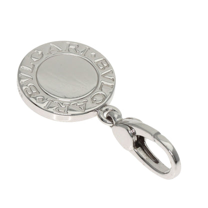 BVLGARI BVLGARI BVLGARI Onyx charm Pendant top K18 White Gold Ladies [Used]