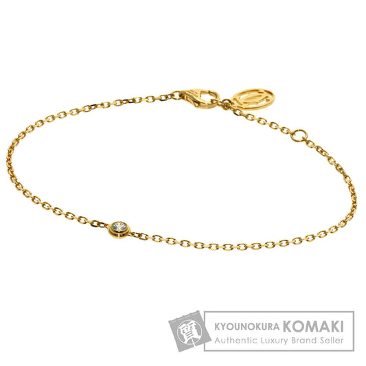 CARTIER Amour SM Diamond Bracelet K18 Yellow Gold Ladies [Used]