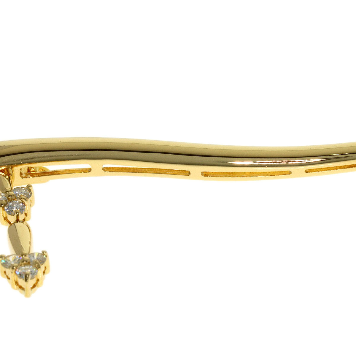 1.5ct Diamond Necklace K18 Yellow Gold 29.4g　Ladies