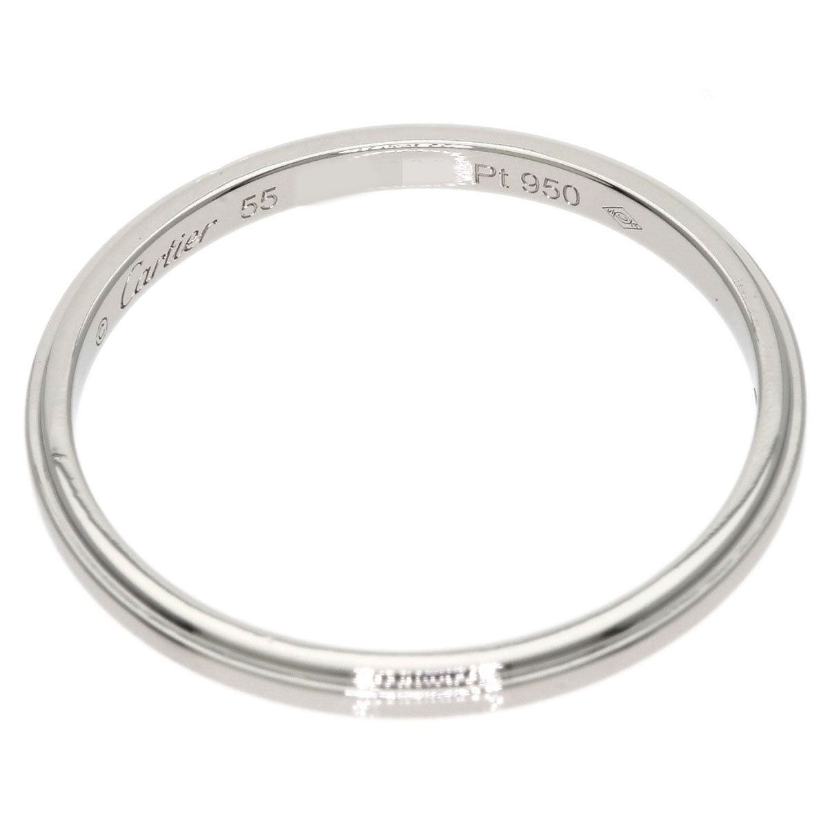 CARTIER Amour #55 Ring Platinum PT950 Ladies [Used]