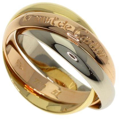 CARTIER Trinity #51 Ring K18 Yellow Gold K18 White GoldLadies [Used]