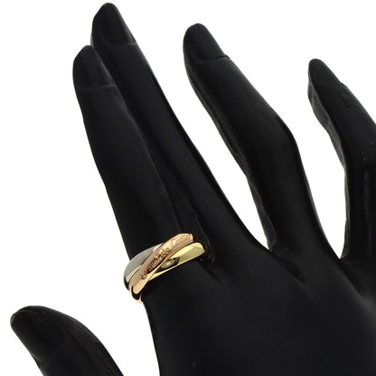 CARTIER Trinity #51 Ring K18 Yellow Gold K18 White GoldLadies [Used]