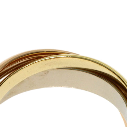 CARTIER Trinity #51 Ring K18 Yellow Gold K18 White GoldLadies [Used]