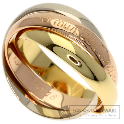 CARTIER Trinity #48 Ring K18 Yellow Gold K18 White GoldLadies [Used]