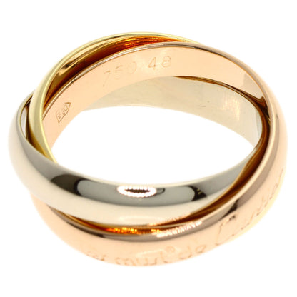 CARTIER Trinity #48 Ring K18 Yellow Gold K18 White GoldLadies [Used]