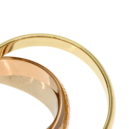 CARTIER Trinity #48 Ring K18 Yellow Gold K18 White GoldLadies [Used]