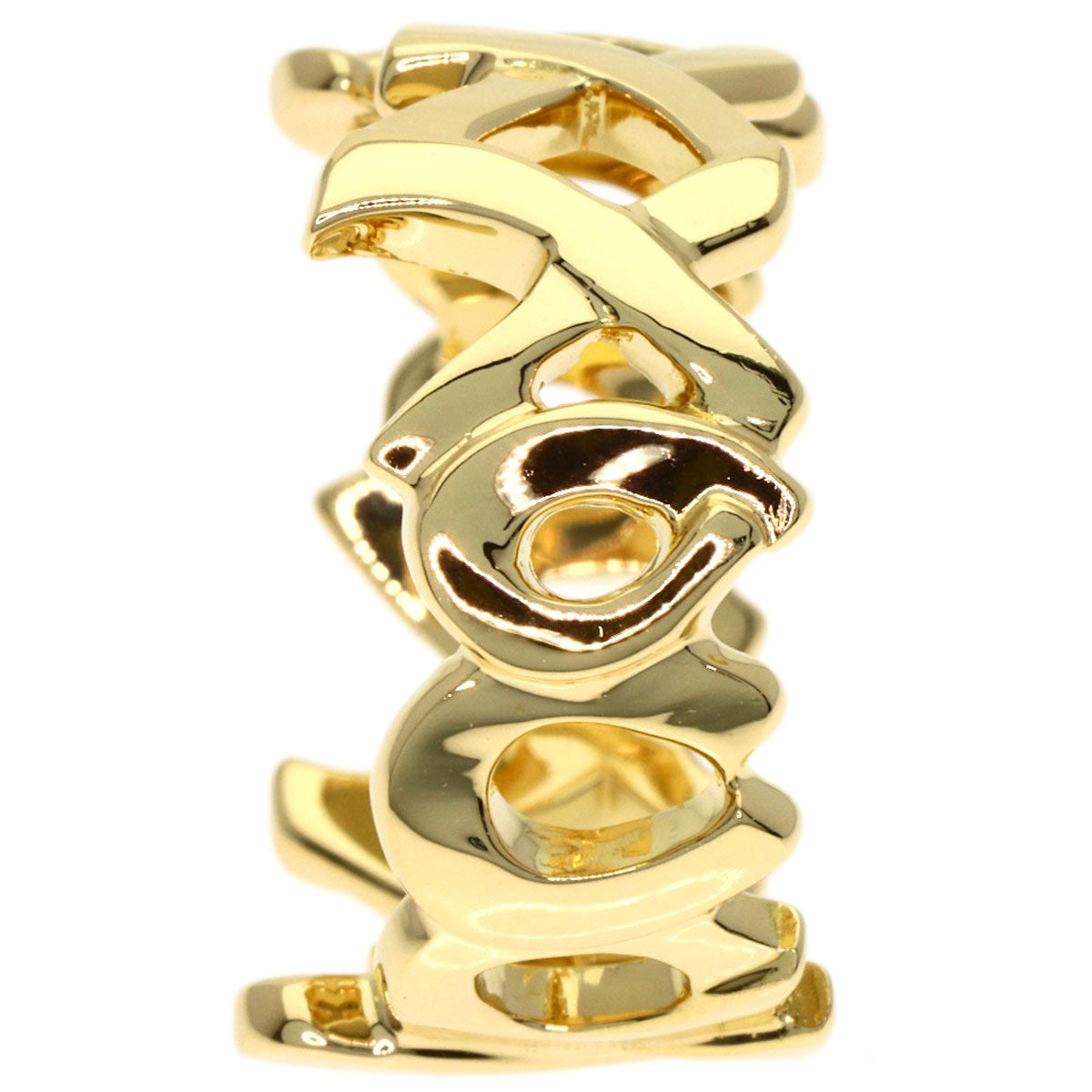 TIFFANY&Co. Love & Kiss Paloma Picasso Ring K18 Yellow Gold Ladies [Used]