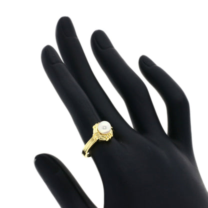 TIFFANY&Co. Pearl Pearl Ring K18 Yellow Gold Ladies [Used]