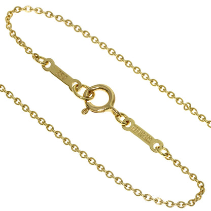 TIFFANY&Co. Open heart Necklace K18 Yellow Gold Ladies [Used]