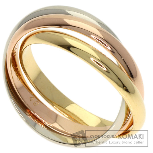 CARTIER Trinity SM #49 Ring K18 Yellow Gold K18 White GoldLadies [Used]