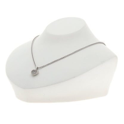 Chopard Heart Happy Diamond Necklace K18 White Gold Ladies [Used]