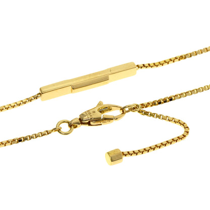 GUCCI Link to love Necklace K18 Yellow Gold Ladies [Used]