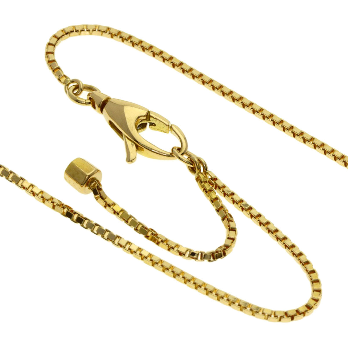 GUCCI Link to love Necklace K18 Yellow Gold Ladies [Used]