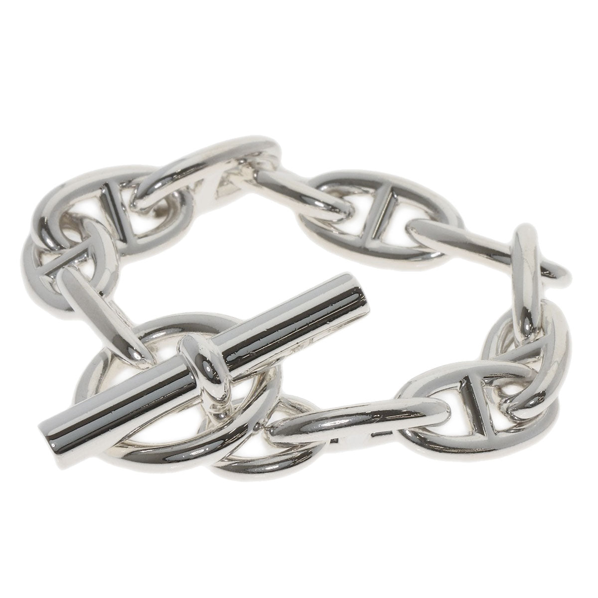 HERMES Shane Dunkle GM Bracelet Silver Ladies [Used]