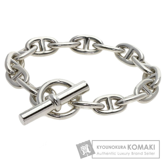 HERMES Shane Dunkle MM 15 frames Bracelet Silver Ladies [Used]