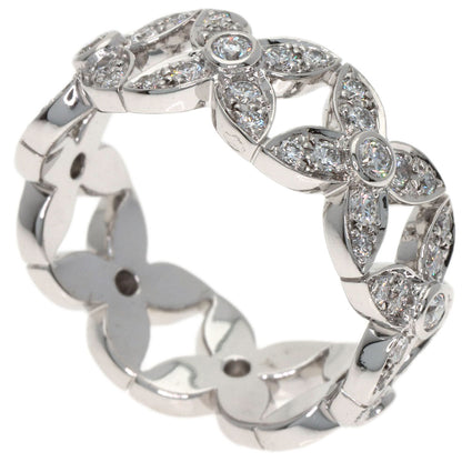 LOUIS VUITTON Anneau Crackert Full Diamond Ring K18 White Gold Ladies [Used]