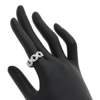 LOUIS VUITTON Anneau Crackert Full Diamond Ring K18 White Gold Ladies [Used]