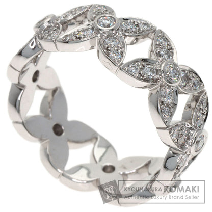 LOUIS VUITTON Anneau Crackert Full Diamond Ring K18 White Gold Ladies [Used]