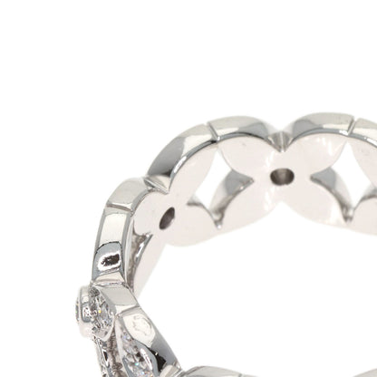 LOUIS VUITTON Anneau Crackert Full Diamond Ring K18 White Gold Ladies [Used]