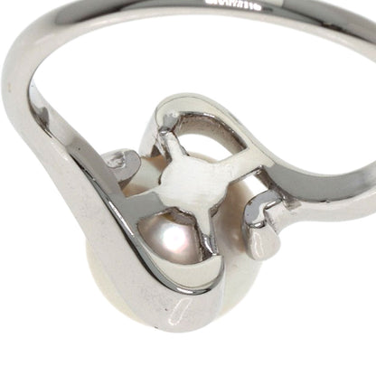 MIKIMOTO Pearl Pearl Ring K14 White Gold Ladies [Used]