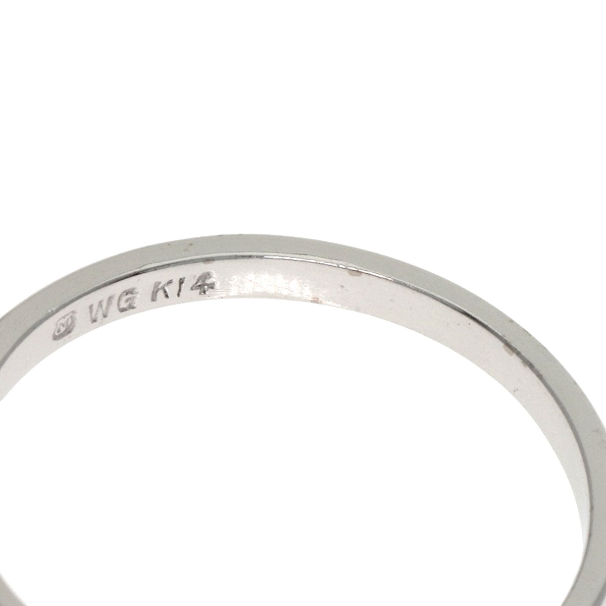 MIKIMOTO Pearl Pearl Ring K14 White Gold Ladies [Used]