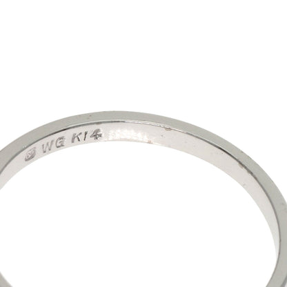 MIKIMOTO Pearl Pearl Ring K14 White Gold Ladies [Used]