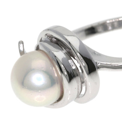 MIKIMOTO Pearl Pearl Ring K14 White Gold Ladies [Used]