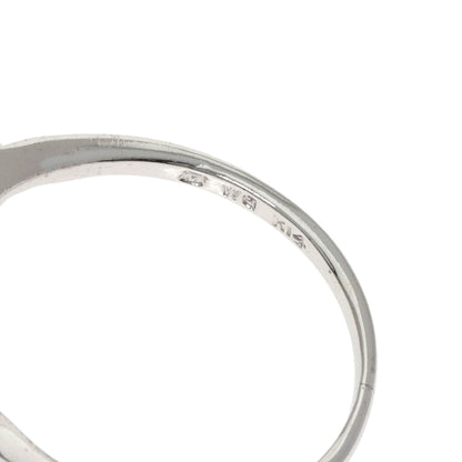 MIKIMOTO Pearl Pearl Diamond Ring K14 White Gold Ladies [Used]