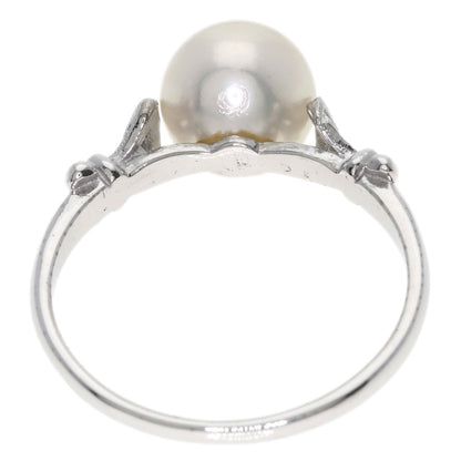 MIKIMOTO Pearl Pearl Ring K14 White Gold Ladies [Used]