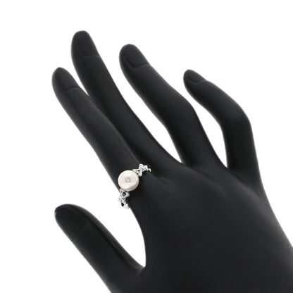 MIKIMOTO Pearl Pearl Ring K14 White Gold Ladies [Used]