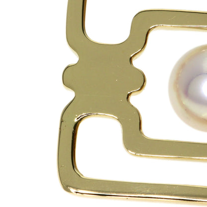 MIKIMOTO Pearl Pearl Pendant top K14 Yellow Gold Ladies [Used]