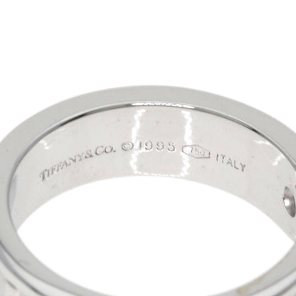 TIFFANY&Co. Atlas 3P Diamond Ring K18 White Gold Ladies [Used]