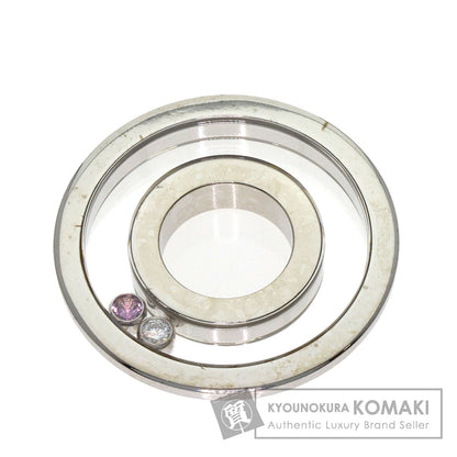 Chopard Happy Diamond Pink Sapphire Diamond Pendant top K18 White Gold Ladies [Used]