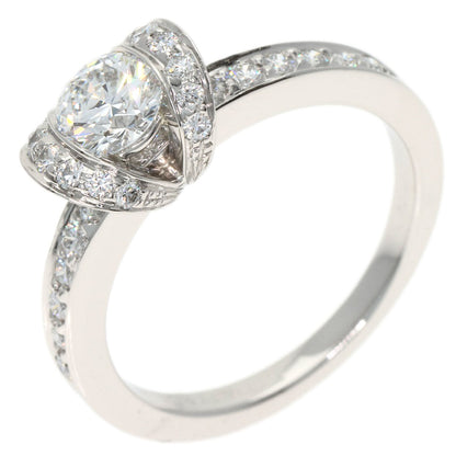 TIFFANY&Co. Ribbon Diamond Ring Platinum PT950 Ladies [Used]