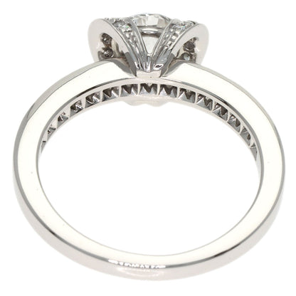 TIFFANY&Co. Ribbon Diamond Ring Platinum PT950 Ladies [Used]