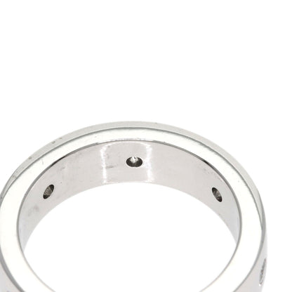 BVLGARI Roman Sorbet Diamond #49 Ring K18 White Gold Ladies [Used]