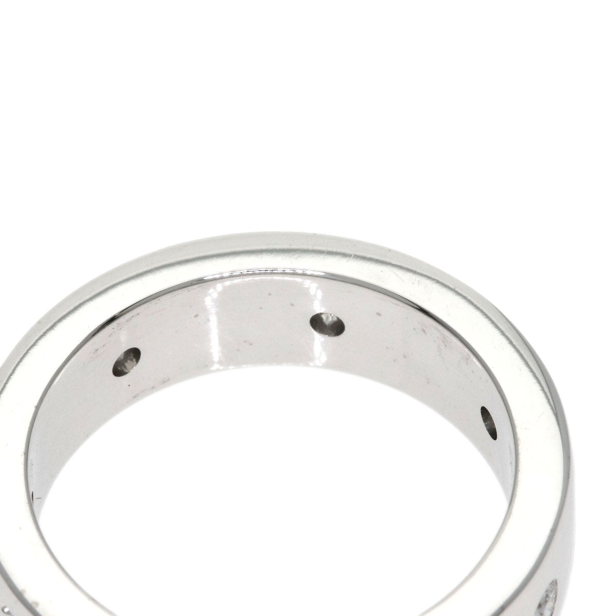 BVLGARI Roman Sorbet Diamond #49 Ring K18 White Gold Ladies [Used]