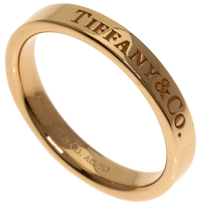 TIFFANY&Co. Flat band Ring K18 Pink Gold Ladies [Used]