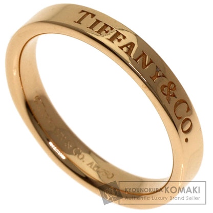 TIFFANY&Co. Flat band Ring K18 Pink Gold Ladies [Used]