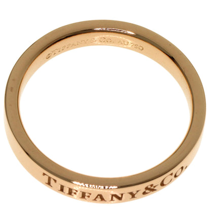 TIFFANY&Co. Flat band Ring K18 Pink Gold Ladies [Used]