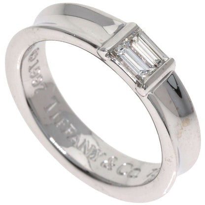 TIFFANY&Co. Stacking band Diamond Ring K18 White Gold Ladies [Used]